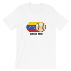 Baseball Mode - Venezuela Flag Dirt Ball - Short-Sleeve T-Shirt