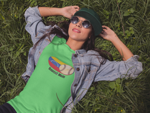 Load image into Gallery viewer, Baseball Mode - Venezuela Flag - Women&#39;s Short Sleeve T-shirt
